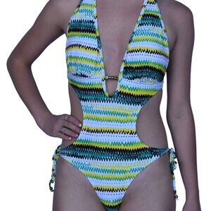 NWT NWSC One Piece Monokini Swimsuit S- 2 4 XL 12 14